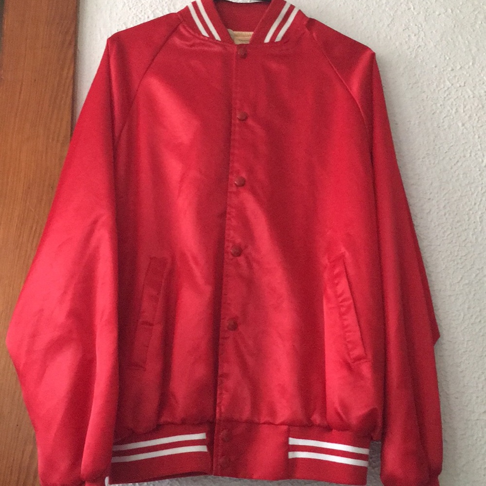 Red Varsity Jacket